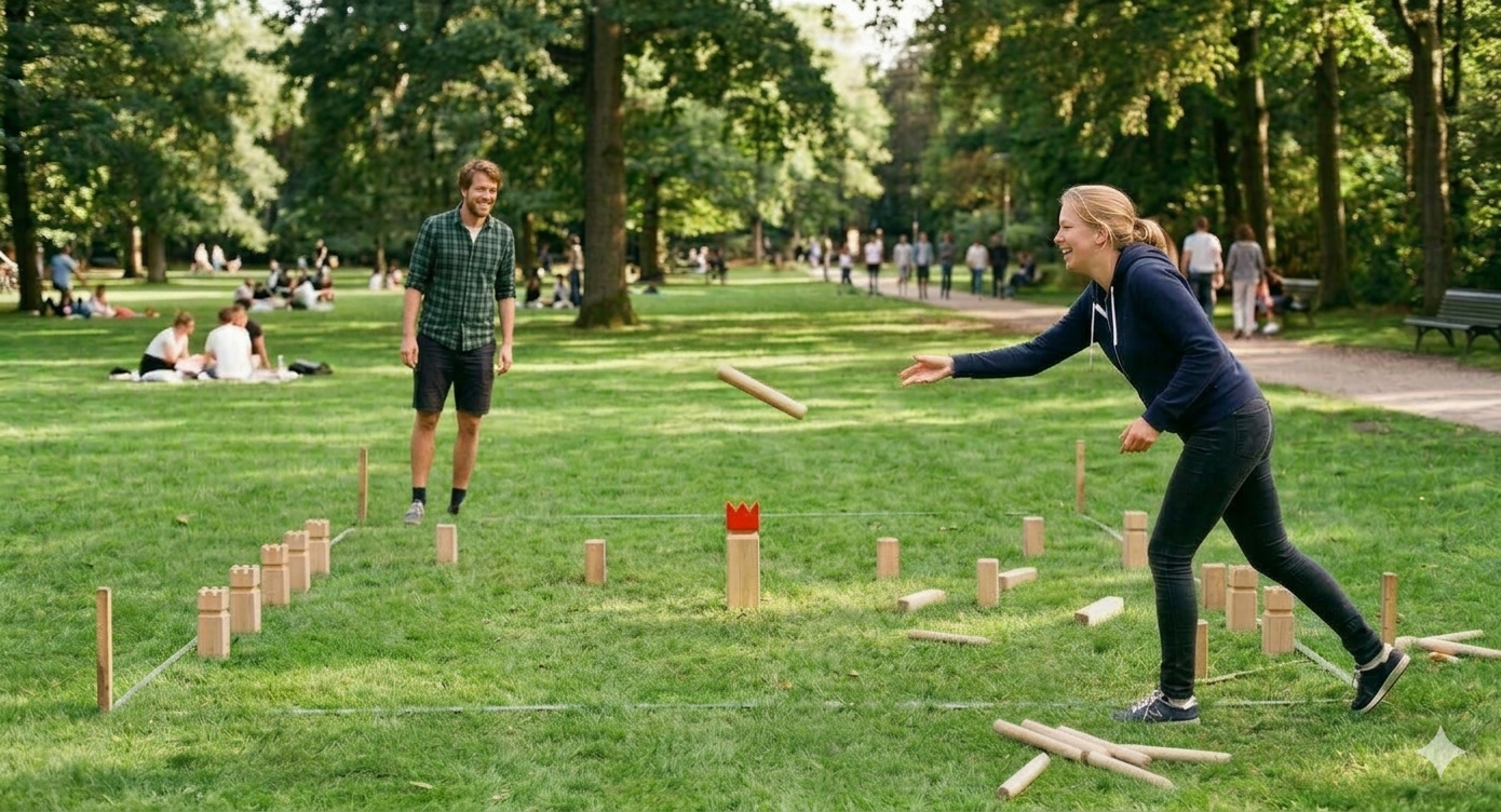 Hoe speel je Kubb?